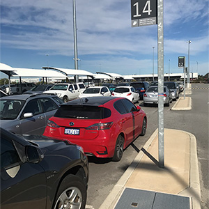 perth airport long term carpark