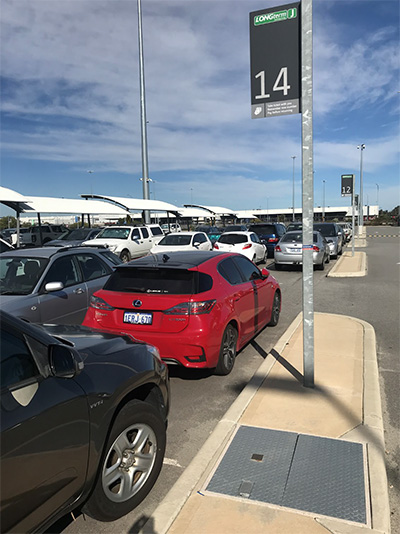 Perth Airport Long Term Carpark
