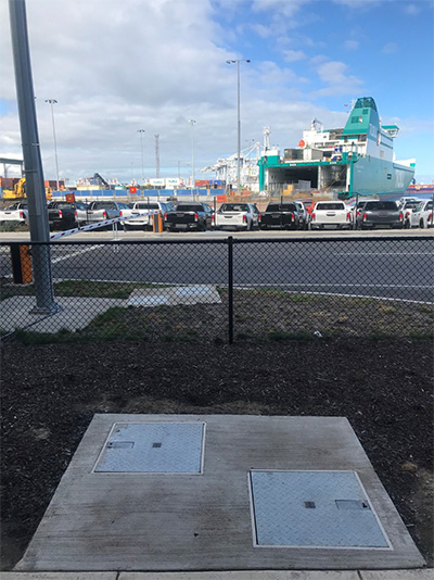 Webb Dock Automotive Terminal, Melbourne